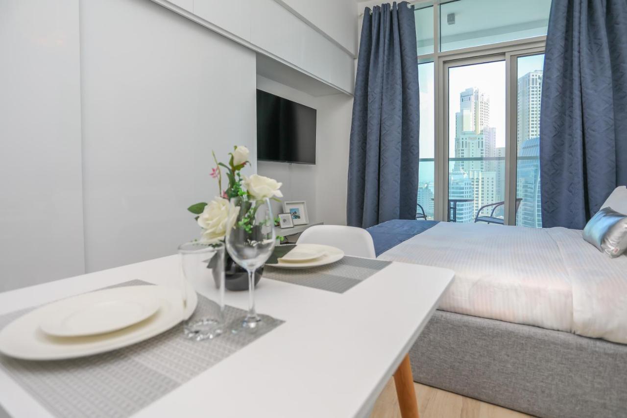 Luxury Studio - Dubai Marina Exteriör bild