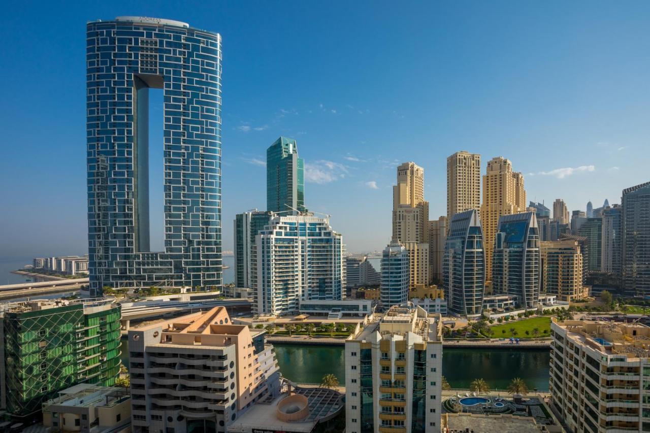 Luxury Studio - Dubai Marina Exteriör bild