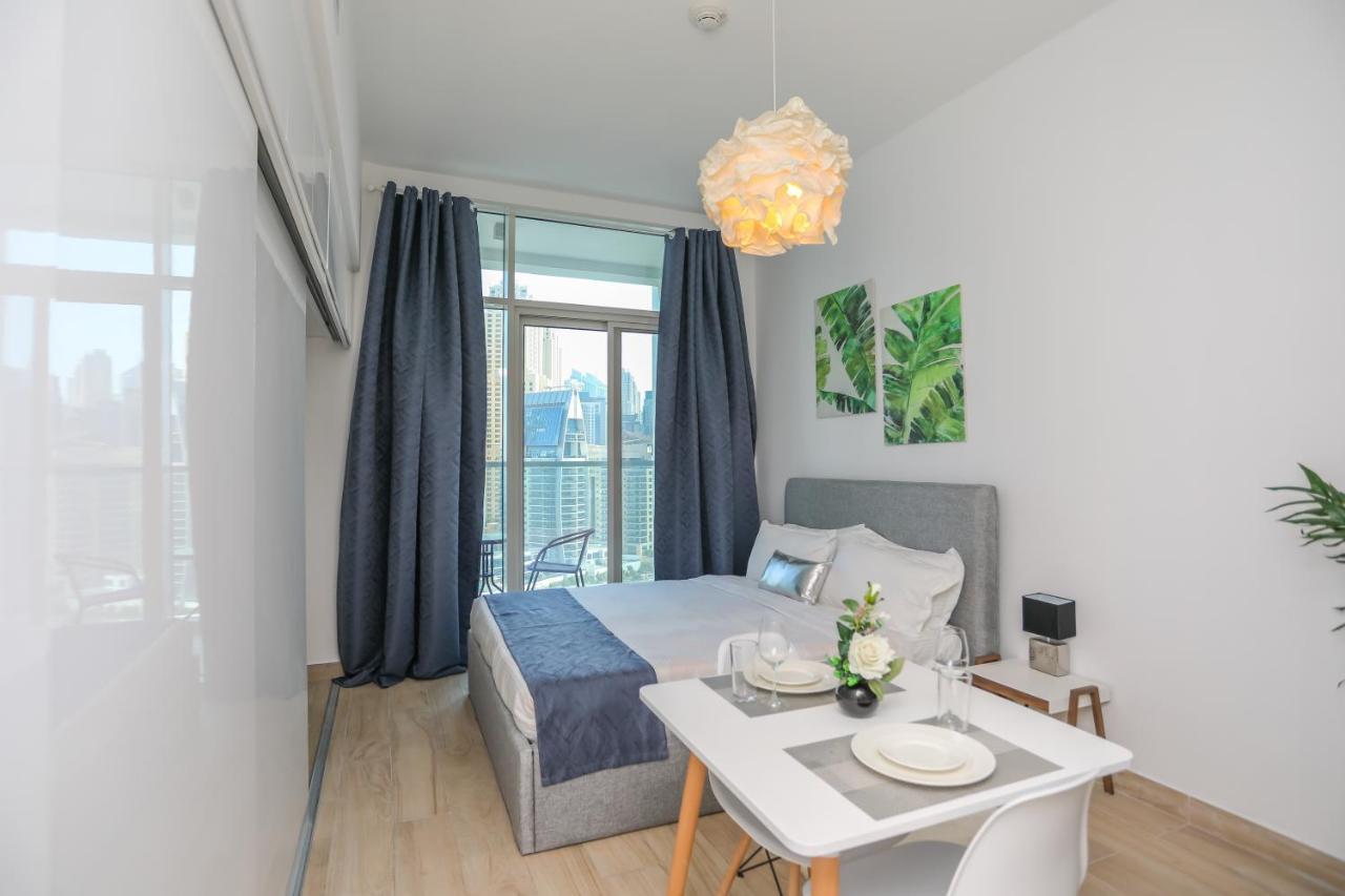 Luxury Studio - Dubai Marina Exteriör bild